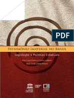 -Patrimônio Imaterial No Brasil - Legislação e Políticas Estaduais