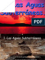 Aguas Subterráneas y su descripcion