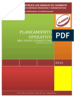 Libro Completo de Planeamiento Operativo