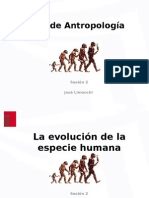 Ppt s 02 La Evolución de La Especie Humana
