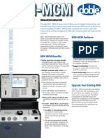 M2H-Mcm Features:: Insulation Analyzer