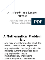 Three-Phase Lesson Format PP
