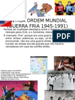 Antiga Ordem Mundial ( e Nova Ordem)