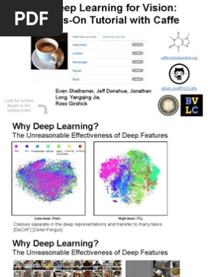 caffe deep learning tutorial