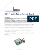 KK 2.1 Multi-Rotor Control Board: User Guide