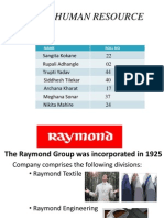 Raymond HR Policies-check Once