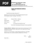 Contoh Surat Pengajuan NPSN Dr Lembaga