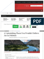 17 Astonishing Places You Wouldn't Believe Are in Pakistan