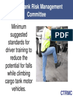 3PT contact cargo tank falls