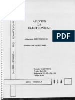 Apuntes de Electronica I Oscar Fuentes PDF