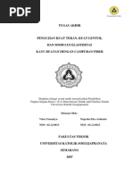 Download Pengujian Kuat Tekan Lentur Dan Modulus Elastisitas Kayu Buatan Dengan Campuran by Naufal Makarim Labib SN261692913 doc pdf