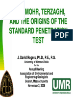Origin of SPT Test