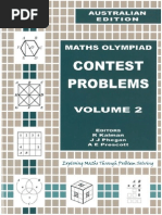 MOEMS Contest Problems Overview | PDF | Integer | Numbers