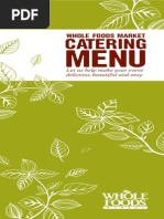 Catering: Whole Foods Market