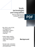 Youth, Technologies and Inequalities: Marina Moguillansky (Conicet-Unsam, Argentina)