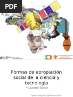 CTS Apropiacion Social de la ciencia
