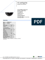AC Centrifugal Fan: R2E280-AE52-17
