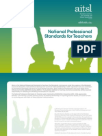 aitsl national professional standards for teachers