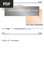 Anualização Português