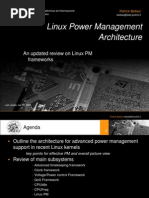 Linux Power Management Architecture