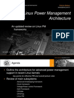 Linux Power Management Architecture