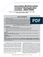 Travel-Associated Antimicrobial Drug-Resistant Nontyphoidal Salmonellae, 2004-2009