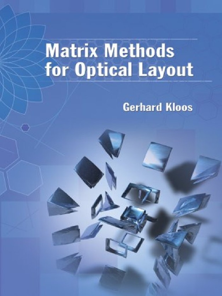 Matrix Methods For Optical Layout | PDF | Matrix (Mathematics) | Lens ...