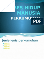 Proses Hidup Manusia Perkumuhan