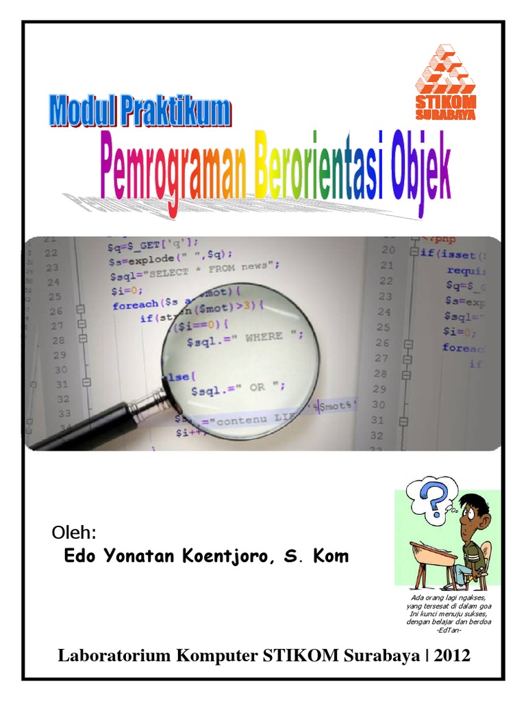 Prak. Pemrograman Berorientasi Objek | PDF