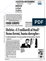 5 Miliardi Di Euro Pac Fondi Per Il Mezzogiorno Scipatti News 2014-11-06 Delrio061114
