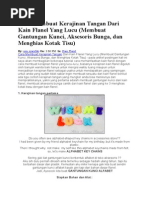 Download Cara Membuat Kerajinan Tangan Dari Kain Flanel Yang Lucu by Rieni Atha Cherry SN261712438 doc pdf