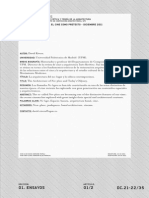 Dialnet LaArquitecturaDelNolugarYLaOdiseaContemporanea 3910821 PDF