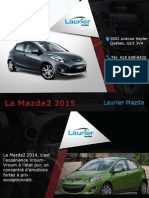 La Mazda 2 2015 - Fiabilité Et Meilleur Prix Chez Laurier Mazda