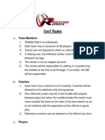 Northeast 7on7 Championship Rules