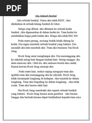 Karangan Autobiografi