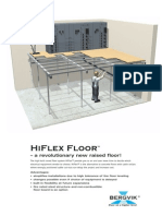 Revolutionary Raised Floor System - HiFlex Floor