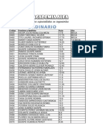 Examen de Becas Ordinario