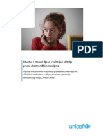 Izvjestaj - Iskustva I Stavovi Djece Roditelja I Ucitelja Prema Elektronickim Medijima PDF