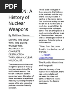 Documentation and Diagrams of The Atomic Bomb | PDF | Nuclear Physics ...