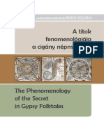 A Titok Fenomenológiája A Cigány Népmesében/the Phenomenology of The Secret in Gypsy Folktales