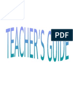 Teacher's Guide (Poem)