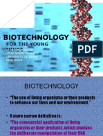 Biotechnology: For The Young Minds