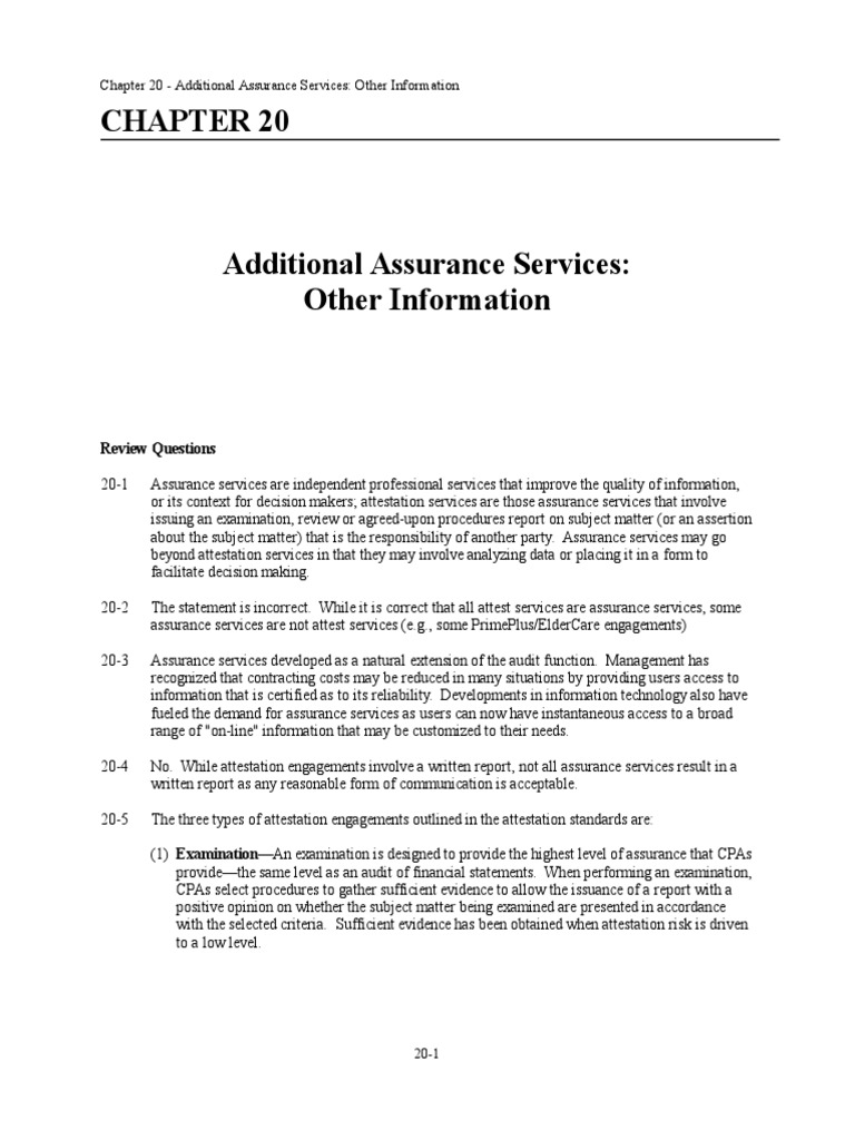 Solution Manual For Auditing And Assurance Services 15th Edition Alvin A Arens By Ebbob33 Issuu