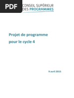 Download Projet de rforme des programmes scolaires de la 5e  la 3e Cycle4 by Le Monde SN261736600 doc pdf