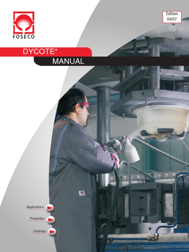 MANUAL GENERAL DYCOTE | Casting (Metalworking) | Graphite