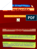 Etapas de Redacción.