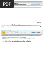 20 Diferentes Tipos de Beijos Do Kama Sutra