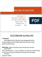 Golongan Alkaloid