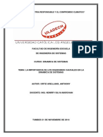 Importancia de Diagrama Causales en Dinamica de Sistemas