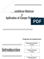 Matemáticas Básicas Aplicadas Al Campo Petrolero